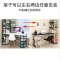 电脑桌台式家用学生书桌子带书架卧室写字台现代简约办公桌组合桌_573_149 长度100cm颜色留言