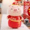 心向绒 2019猪年吉祥物公仔美满猪生肖猪毛绒玩具小猪布娃娃新年礼物年会礼品玩偶 55cm 眯眼款