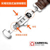 嘉年华原厂配件皮表带 蝴蝶扣 黑色金扣 22mm