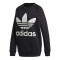 adidas阿迪达斯三叶2018女子OVERSIZEDSWEAT针织套衫DH3129 S 黑