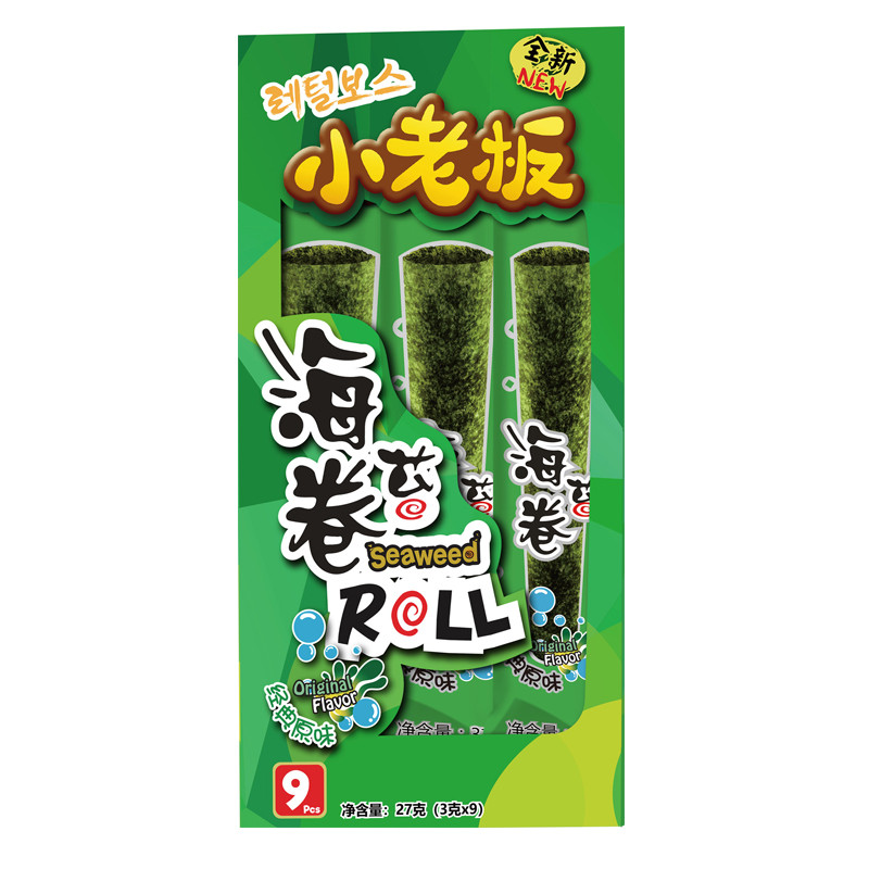 小老板烤海苔卷（原味）27g