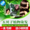 五贝子天然植物染发剂正品纯植物焗油膏 染发霜咖啡