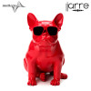 JARRE 斗牛犬无线蓝牙音响低音炮手机便携式音响音箱 AeroBullXS1 斗牛犬音音箱-亮面红色