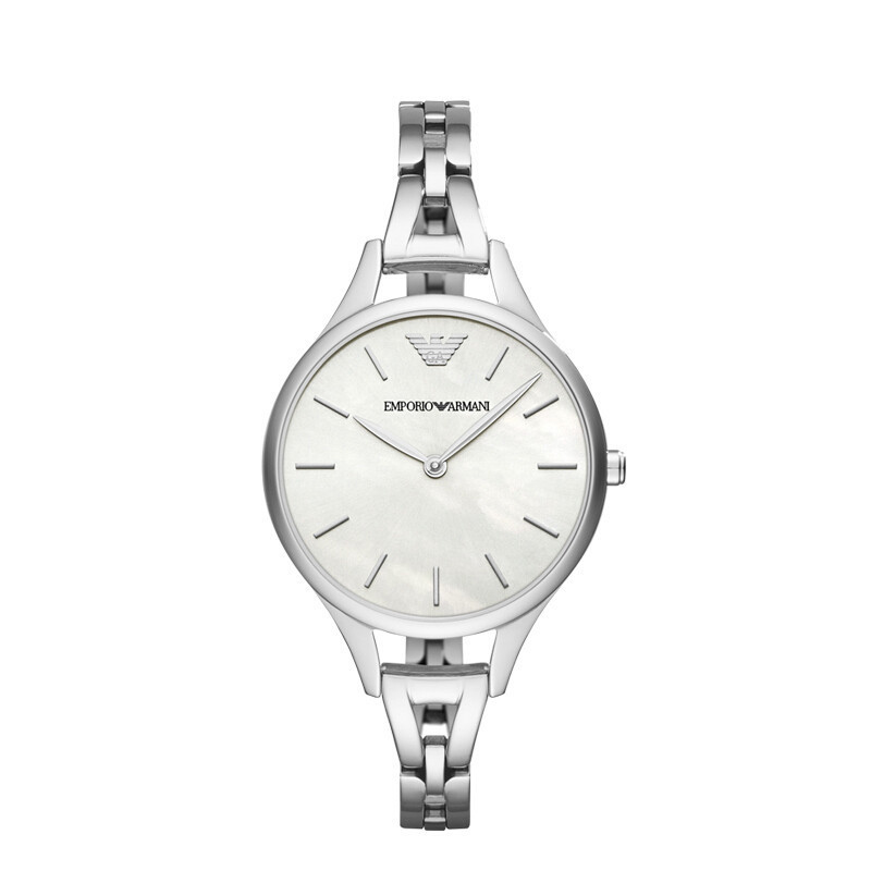EMPORIO.ARMANI安普里奥·阿玛尼手表 欧美品牌 女 石英表 时尚休闲非机械表浪漫樱花系列腕表AR11110 AR11054