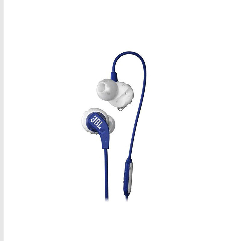 JBL ENDURANCE RUN 入耳式有线运动耳机 蓝色