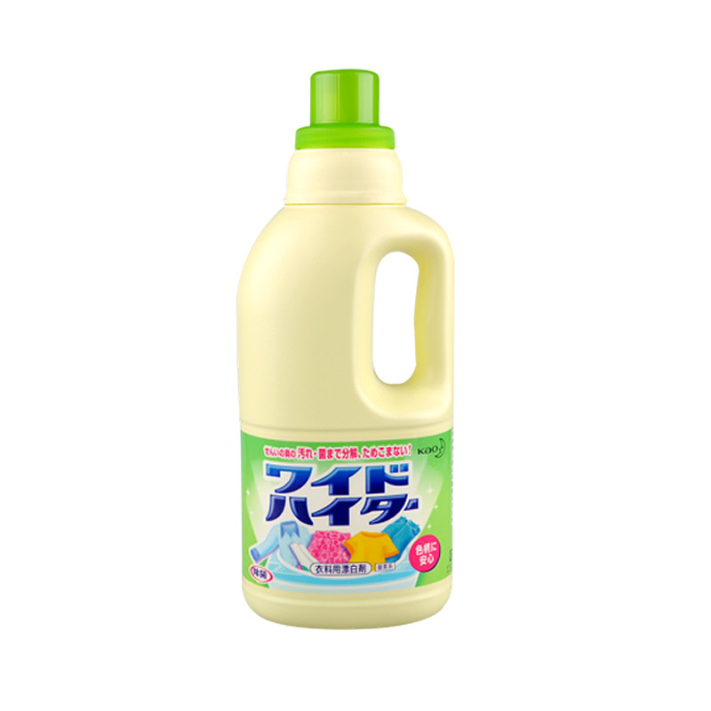 花王kao 彩漂白洗衣液瓶装液体彩漂瓶装1000ml