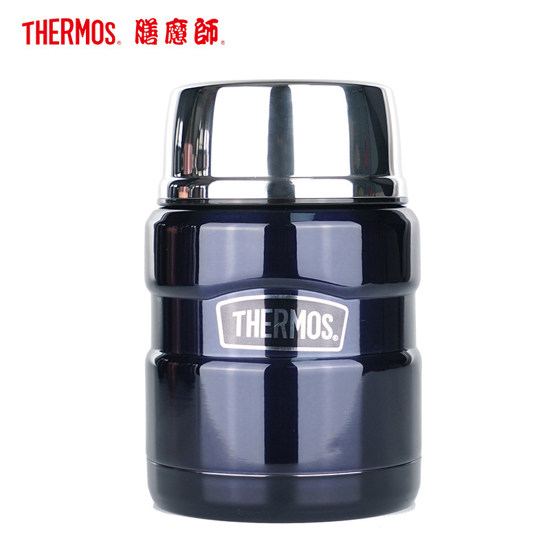 膳魔師(THERMOS) 焖烧杯/罐SK-3000高真空304不锈钢膳魔师保温饭盒经典470ML带餐勺免火焖烧便携/通用