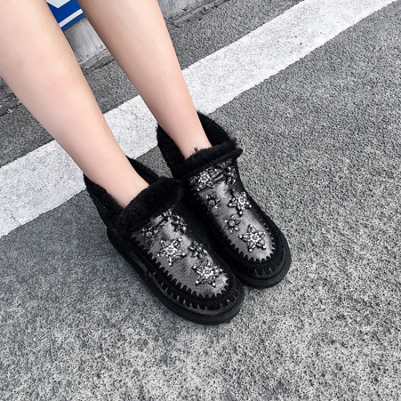 Tiauny迷上雪地靴&9219 银色 40