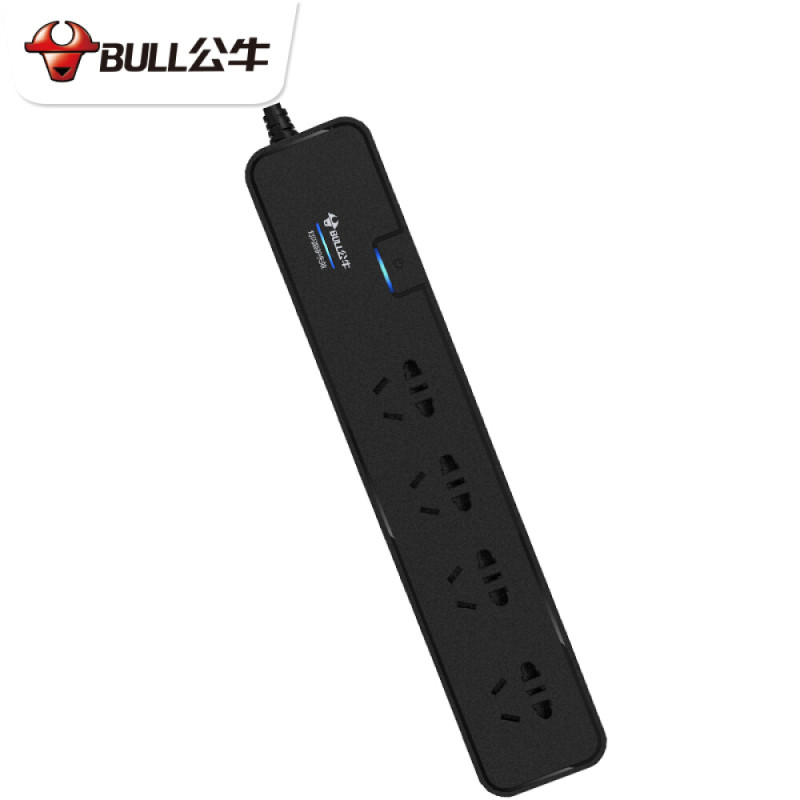 公牛(BULL) GN-H3040 抗电涌过载保护插座插排插线板接线板4孔3米 插排/接线板