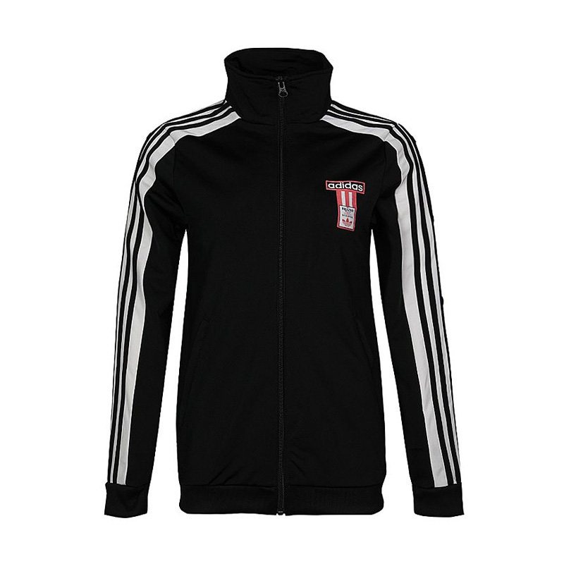 ADIDAS阿迪达斯女子休闲舒适立领上衣针织夹克运动服外套DH4679 XL DH4679