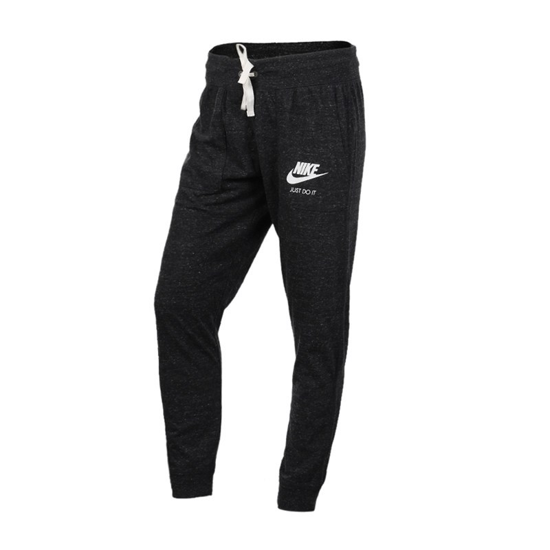 NIKE耐克女裤2018新款针织透气运动休闲收脚长裤-883732-091_3 XL 883732-010
