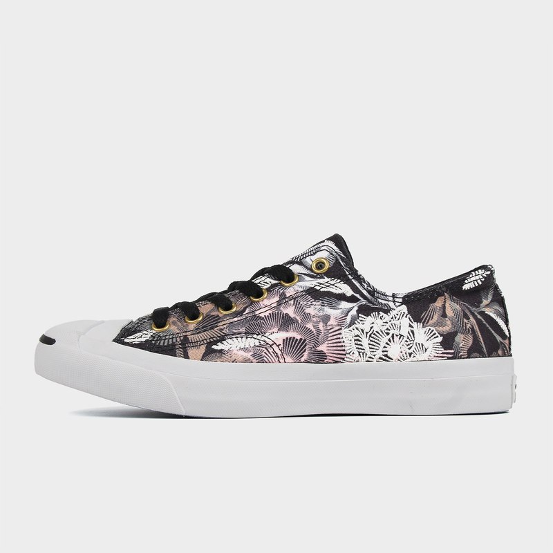 CONVERSE匡威JackPurcell女子开口笑印花帆布鞋562169C56217 562169C 35
