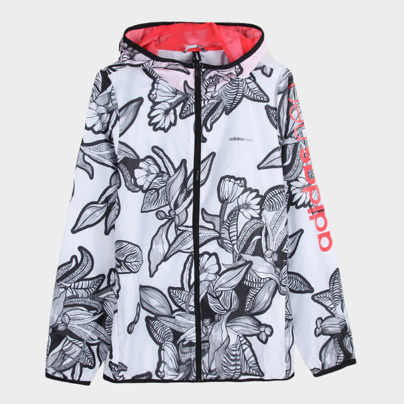 Adidas阿迪达斯 NEO女子W Illust WB防风服CV7332 2XL CV7332