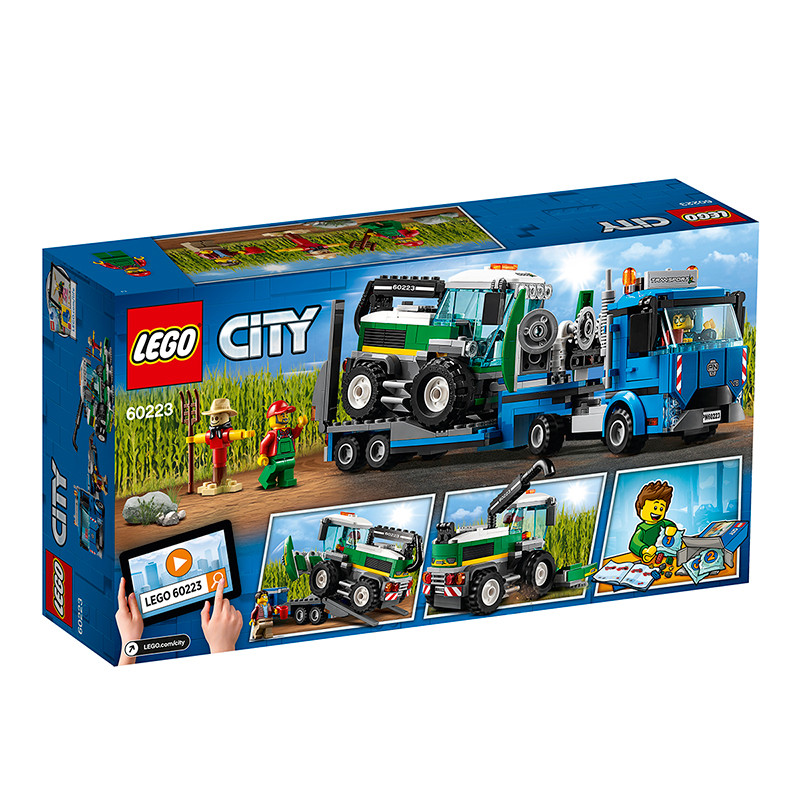 LEGO乐高 City城市系列 收割机运输车60223