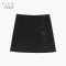 爱居兔春季2019女装黑色修身臀短半身裙 黑色（13） 170/76A/XL