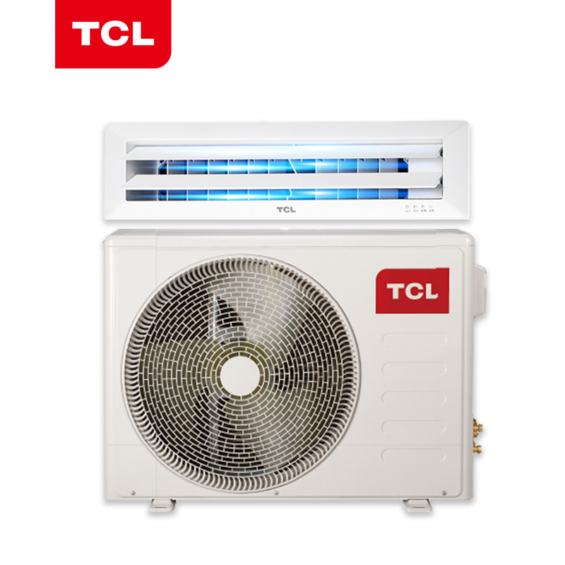 TCL中央空调 1.5匹风管机 冷暖一拖一卡机 超薄静音 适用12-18㎡ KFRD-36F5W/Y-E2