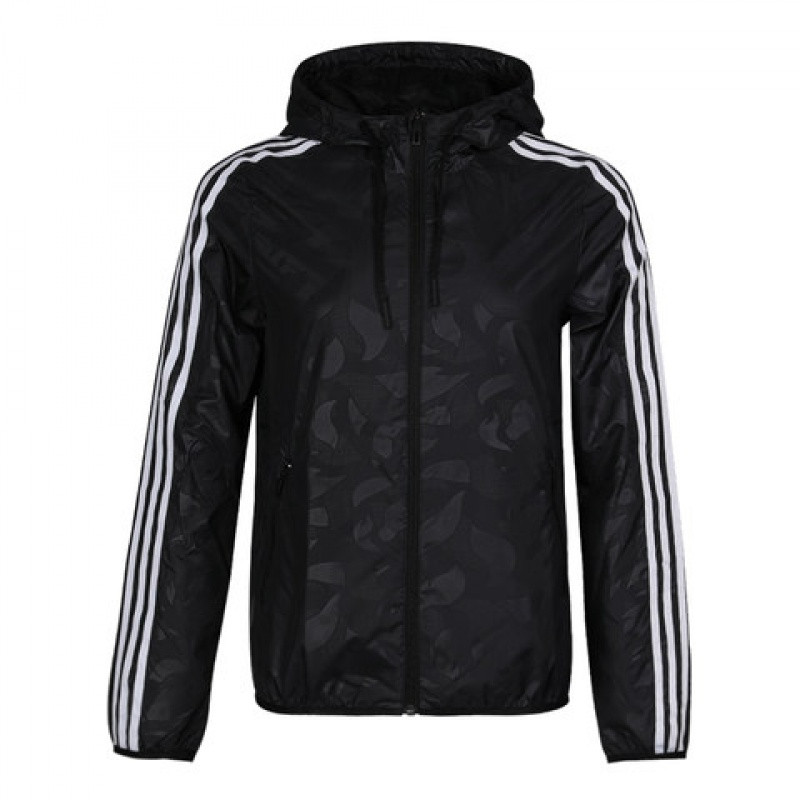 adidas阿迪达斯2018女子WBEMBOSS3S梭织外套DM5334 S 黑