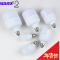 led灯泡e27螺旋螺口家用室内大功率三球泡亮节能照明灯_3 20W E27螺口恒流高亮款(带包装盒)
