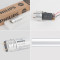 LED灯管日光灯t8长条光管家用改造飞凡电棒单端一体化1.2米加强版1.2M16W白光65 默认尺寸 飞利浦0.6M空包支架(不包括灯管)