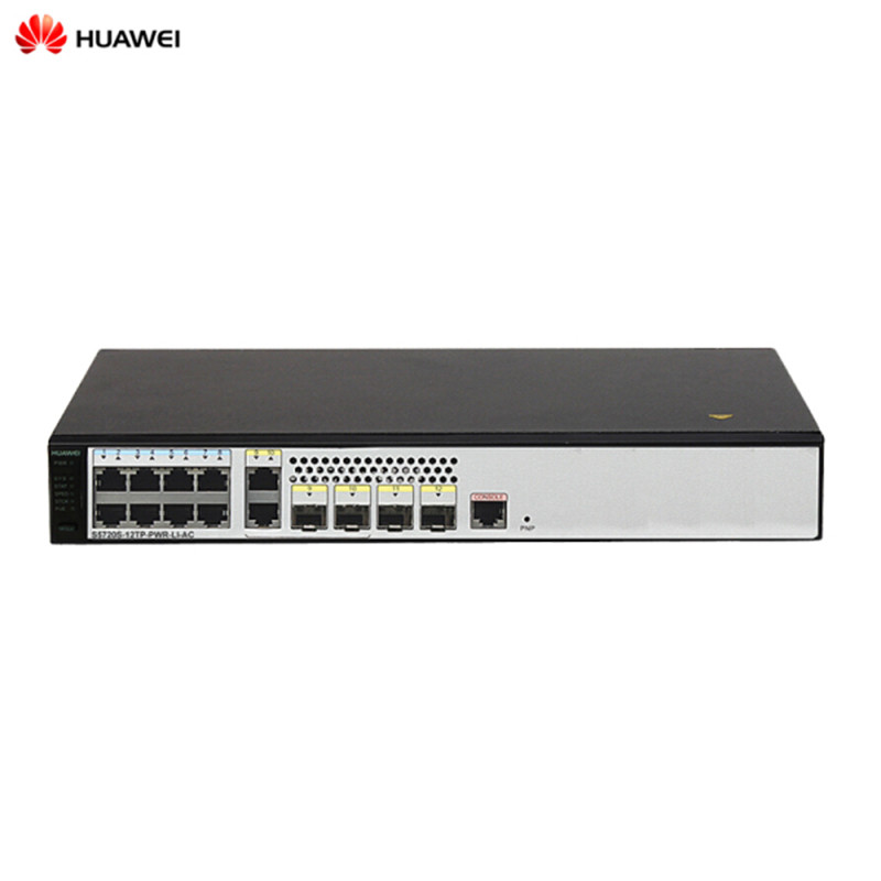 华为（HUAWEI）S5720S-12TP-PWR-LI-AC 8口千兆POE供电交换机 精简型企业级以太网络 优享服务