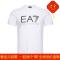 EMPORIO ARMANI EA7 阿玛尼 男士棉质圆领短袖T恤 6ZPT25 PJ20Z 1100-白色LOGO图案 XL
