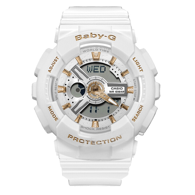 卡西欧(CASIO)手表 BABY-G系列双显潮流时尚运动女表