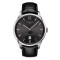 天梭TISSOT 瑞士手表 杜鲁尔系列自动机械男士手表 黑面皮带 T099.407.16.447.00