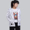 中国李宁(LI-NING)运动风衣女子2019春夏季新品潮流时尚印花舒适休闲连帽聚酯纤维运动服上衣外套 女XXL(180/100A) AFDP038-4赤樱红