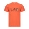 EMPORIO ARMANI EA7 阿玛尼 男士棉质圆领短袖T恤衫 3ZPT81 PJ02Z 1684-橙色LOGO图案 M