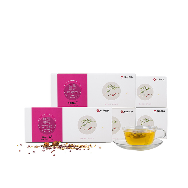 仁和 红豆薏米芡实茶 五盒/150袋*7g 五盒装