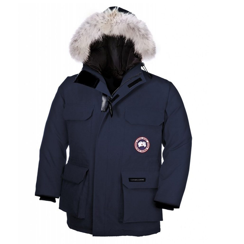 Canada Goose 加拿大鹅 加鹅 EXPEDITION系列 男士短款羽绒派克大衣连帽羽绒服 S 蓝色Navy