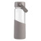 乐扣乐扣（lock&lock）旋律耐热玻璃水杯 LLG679 500ml 灰色