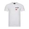 EMPORIO ARMANI EA 阿玛尼 男士棉质圆领短袖T恤衫 3Z1T95 1J11Z 0100-白色字母徽标图案 XL