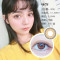 skeye暖阳 隐形眼镜美瞳 韩国进口年抛0-1000度 （一副请拍2片） 暖阳 475