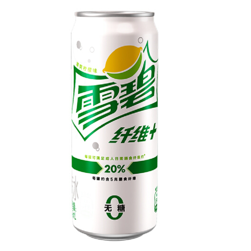 雪碧纤维 (无糖)罐装330ml高清实拍图
