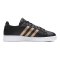 adidas阿迪达斯NEO女鞋低帮运动休闲板鞋跑步鞋小白鞋F36487 39码 F36486黑色+铜金属
