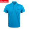 探路者（TOREAD）户外春夏男女polo衫弹力速干短袖翻领T恤TAJE81956/82957 M TAJE81956-C12X孔雀蓝（男）