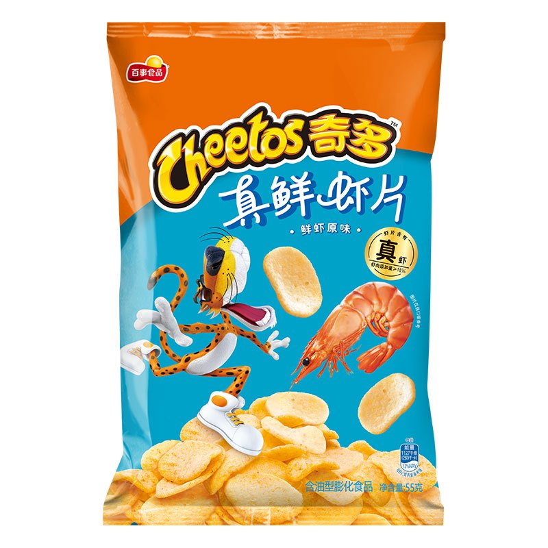 奇多真鲜虾片原味55g