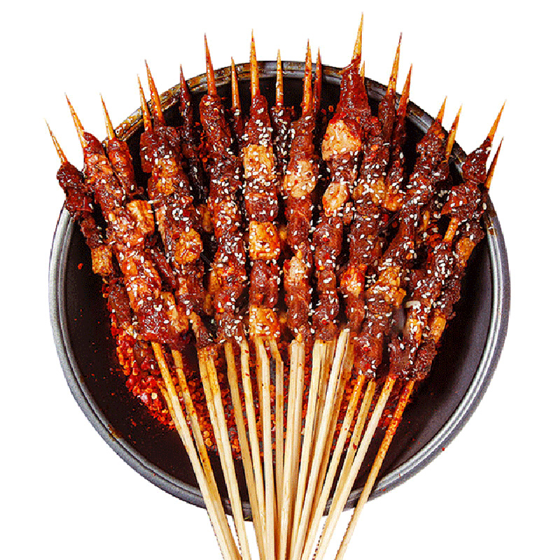 科尔沁 kerchin 牛肉串 香辣味 200g高清实拍图