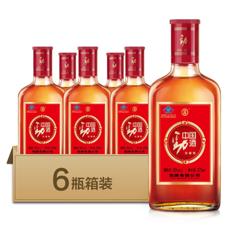 劲牌 35度 中国劲酒 375ml*6瓶箱装
