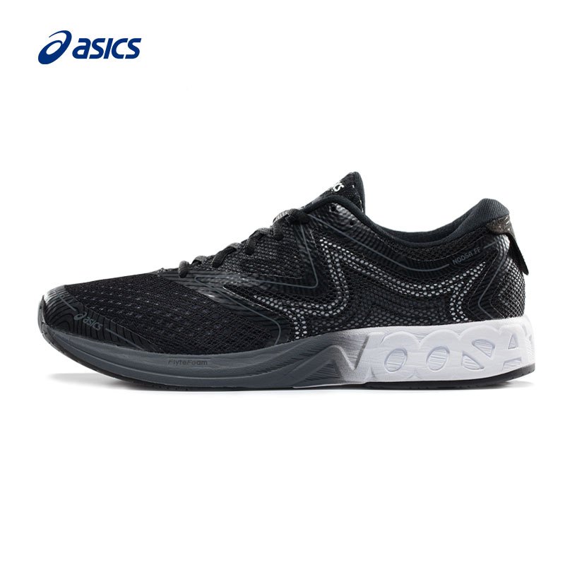 ASICS亚瑟士跑鞋男鞋缓冲跑步鞋运动鞋NOOSAFFT722N-9001 黑色/白色/深灰色 41.5