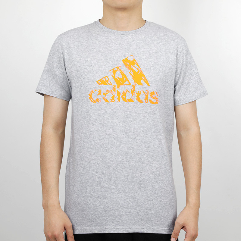 阿迪达斯adidas男装运动T恤ADITSG2-GYO-1 2XL 灰色