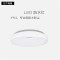 松下灯具LED吸顶灯10W/16W防水灯厨房卫生间灯厨卫灯面板灯30*30铝扣灯集成吊顶灯IP44防水灯小型阳台走道灯 16W防水灯直径292白光2617