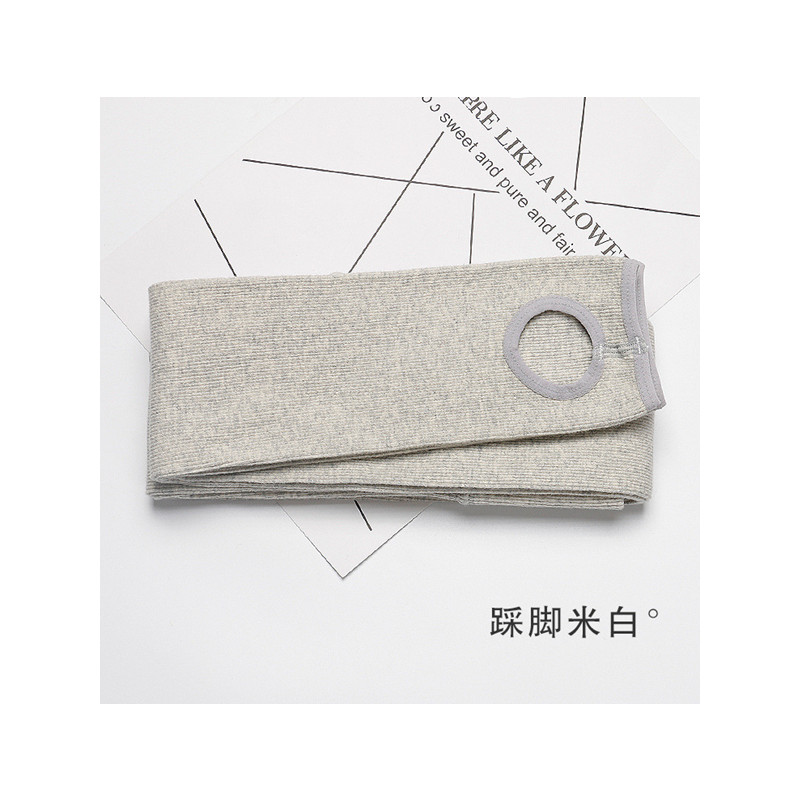 品彩(PinCai)2019新款韩版螺纹全棉连裤袜 女士竖条纹打底裤袜 踩脚一体裤 均码（85-130斤） ZZ-B180米白踩脚
