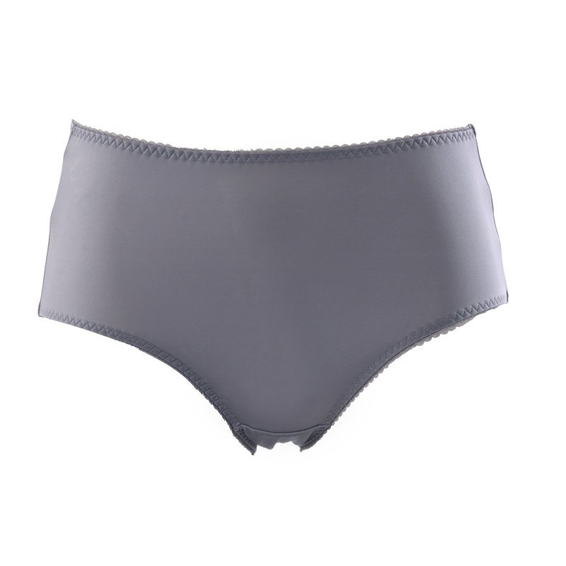 安莉芳旗下E-BRA女式中腰平角裤色舒适内裤K2W0049 XXL 灰色GRY