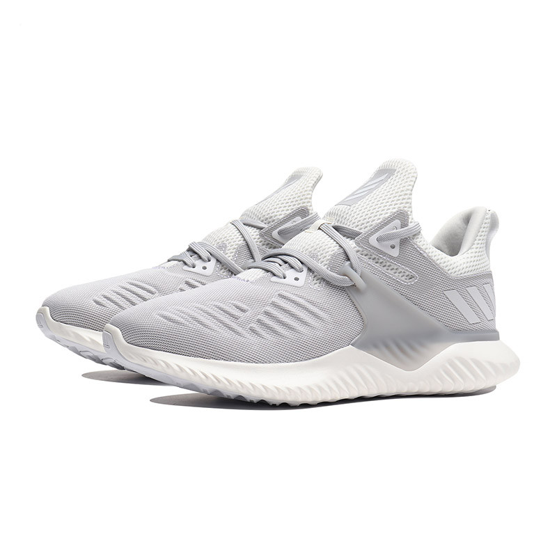【自营】adidas男鞋跑步鞋ALPHABOUNCE BEYOND 2 M休闲运动鞋BD7095 BD7095灰色+乳白 44.5码