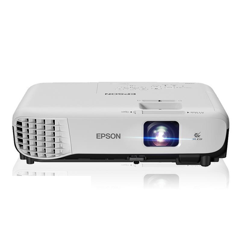 【套餐】爱普生(EPSON)CB-S05E【100英寸4:3电动幕布+免费装机+无线网卡】商务办公投影机 教学会议投影