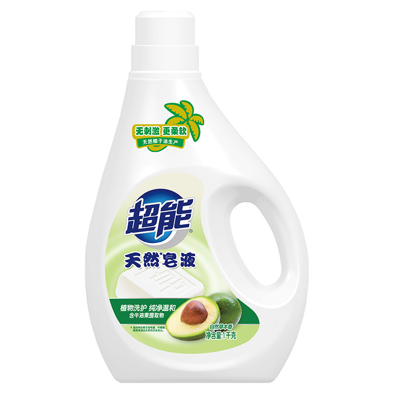 超能天然皂液1kg