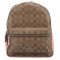 COACH 蔻驰 双肩包 欧美时尚拉链经典C logo双肩背包 卡其粉色