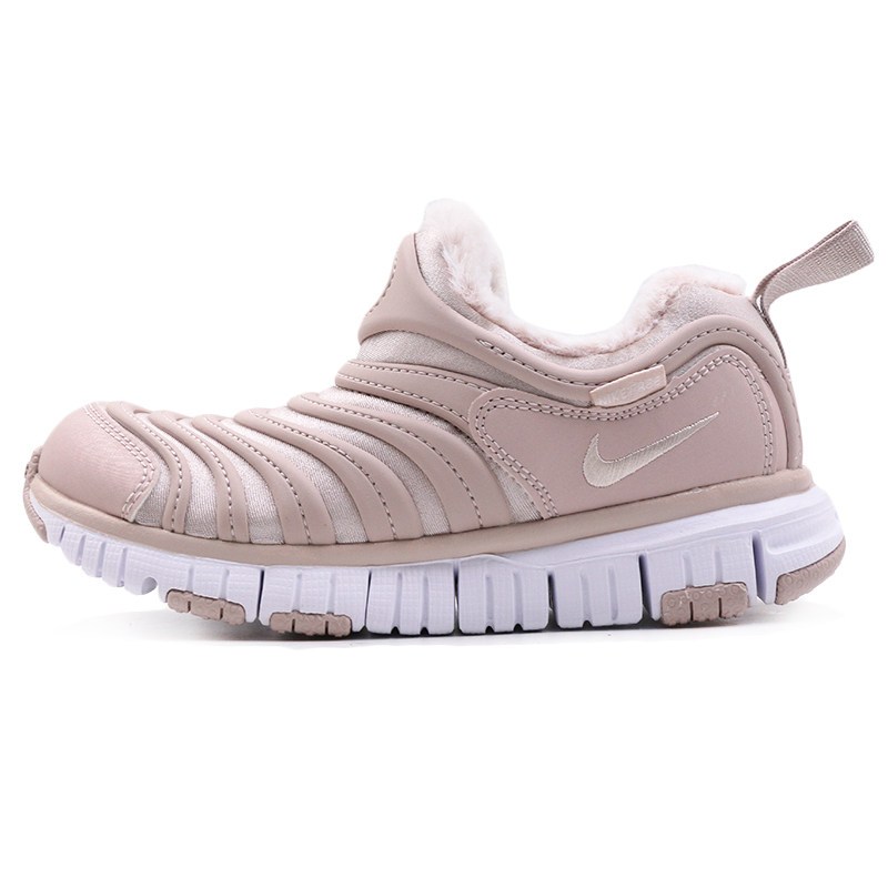 耐克儿童（NIKE KIDS）运动户外男女小童19新款内加绒保暖轻便一脚蹬毛毛虫休闲鞋AA7216 AA7216-601（小童） 1Y（32码）